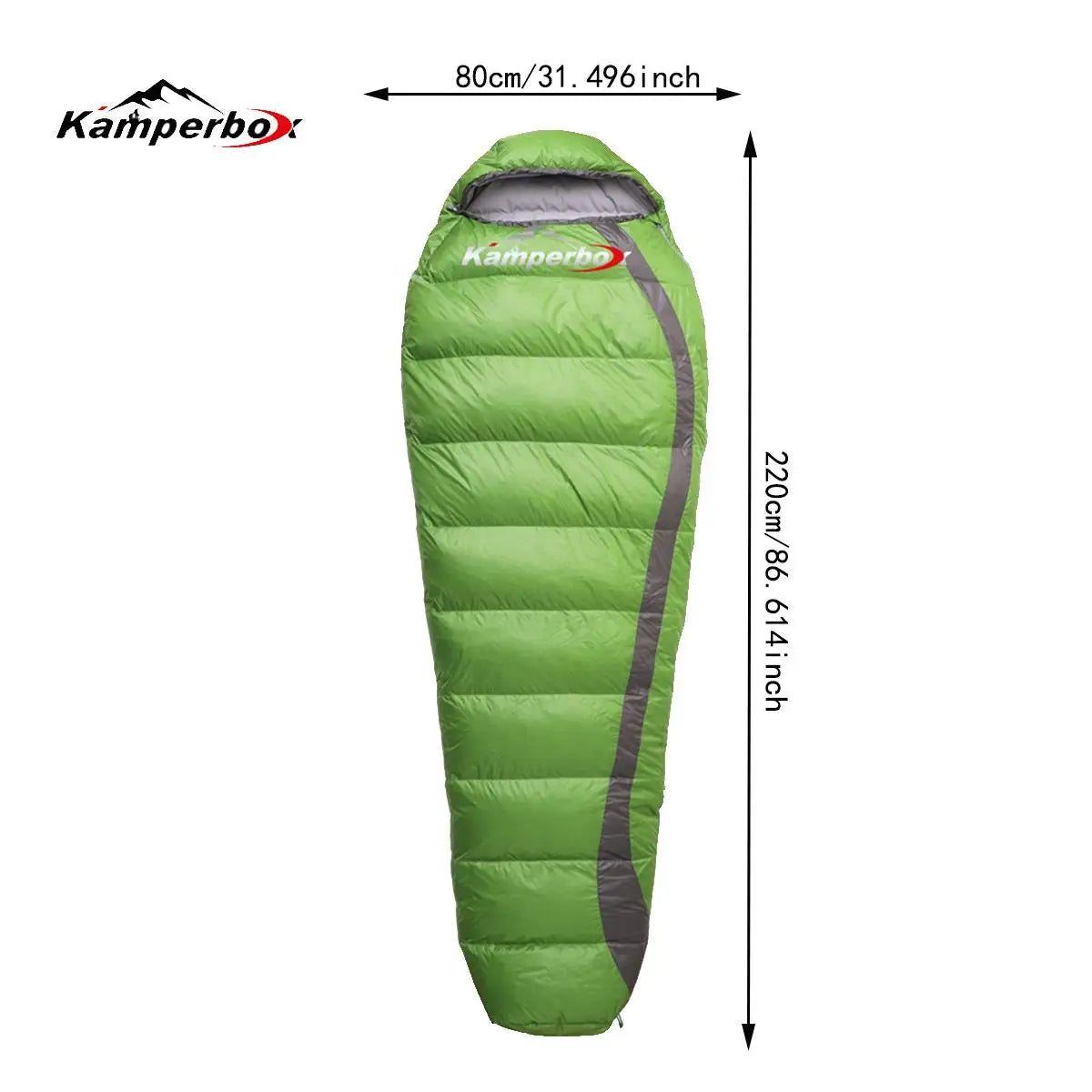 Down Sleeping Bag for Winter Camping