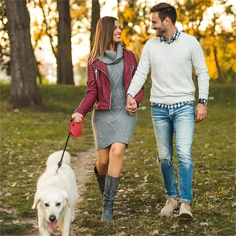 Retractable Pet Leash for Small/Medium Dogs