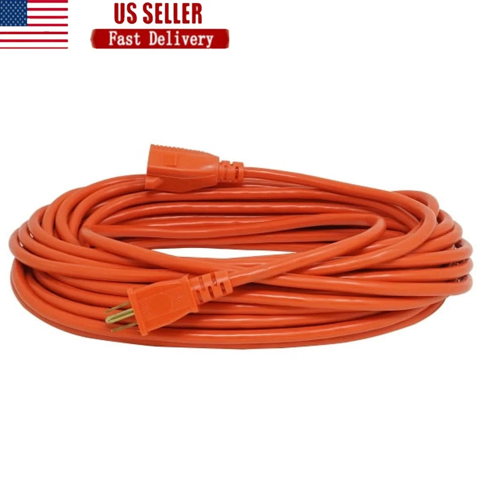 100FT Heavy Duty 16 Gauge Outdoor Extension Cord