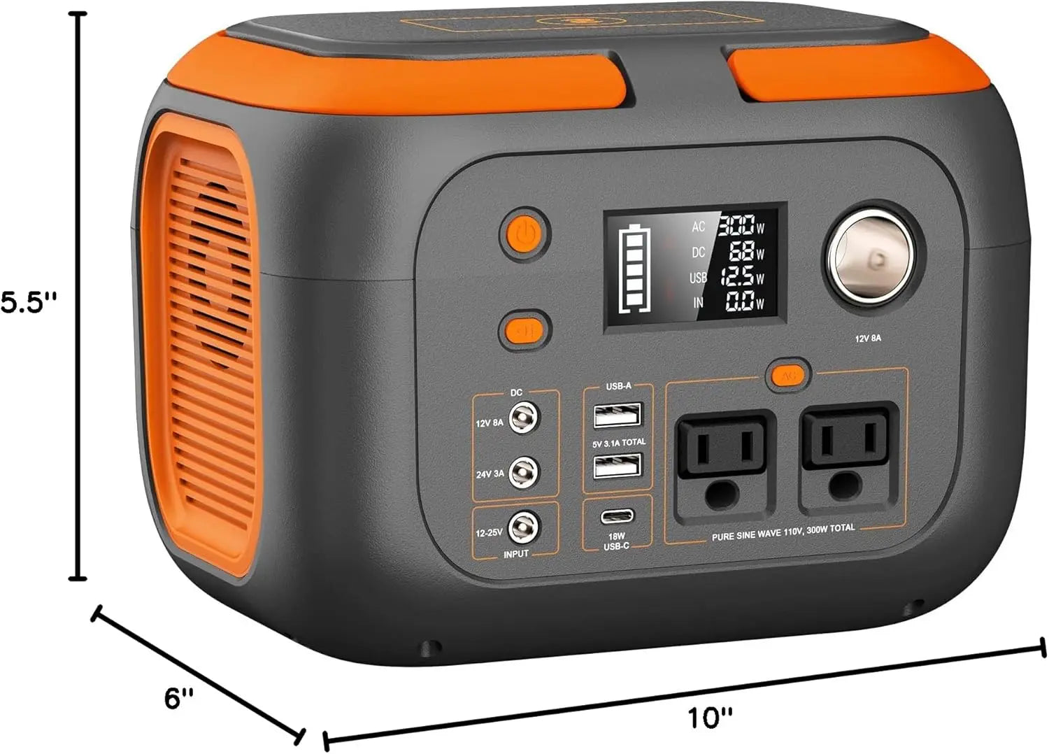 600W/300W/200W/120W Portable Power Station
