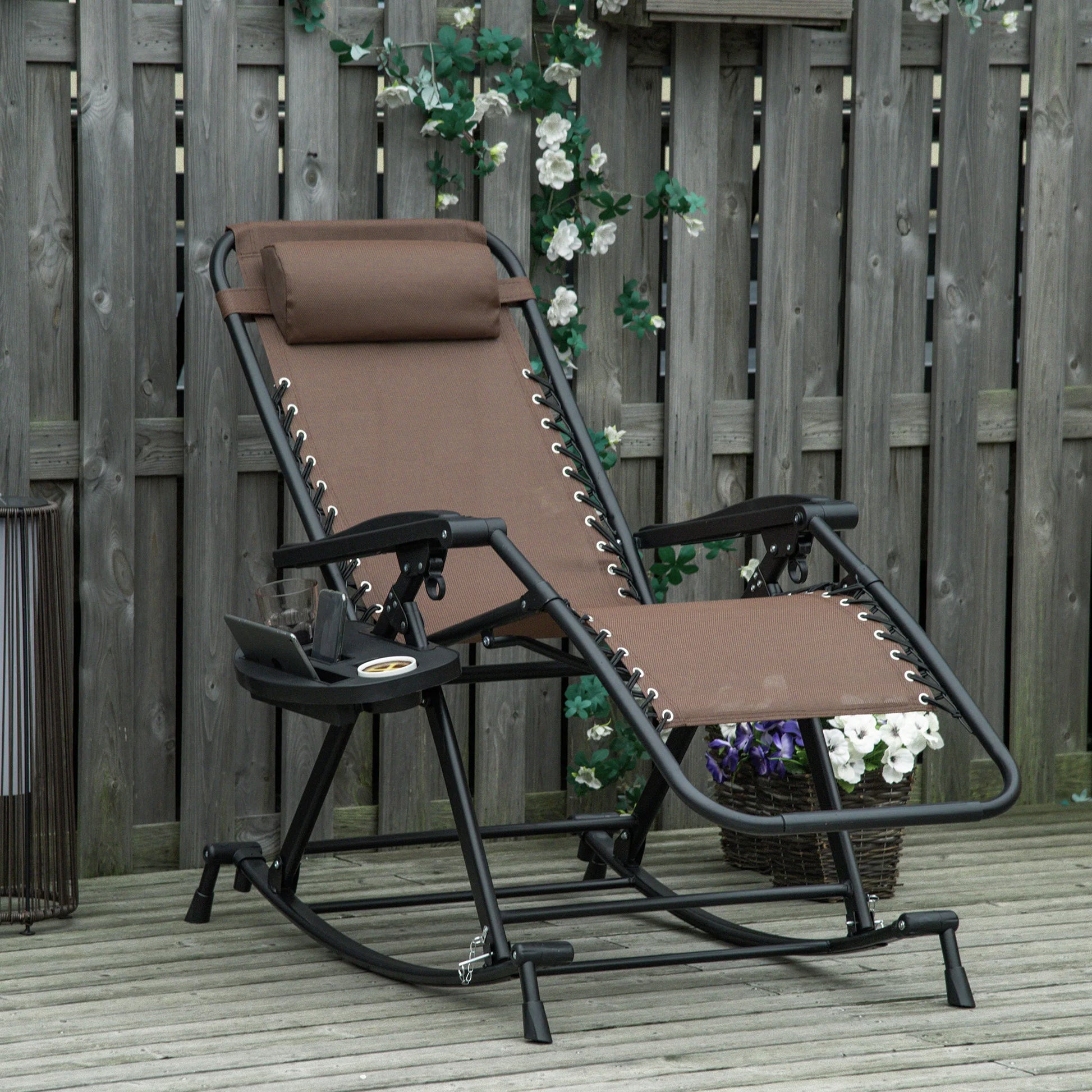 Zero Gravity Reclining Rocking Chair