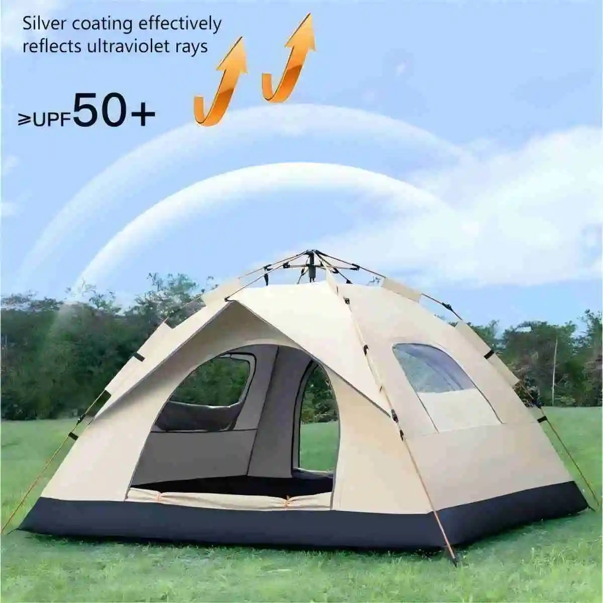 "Outdoor Shelter" Sunshade Two door Two window Tent