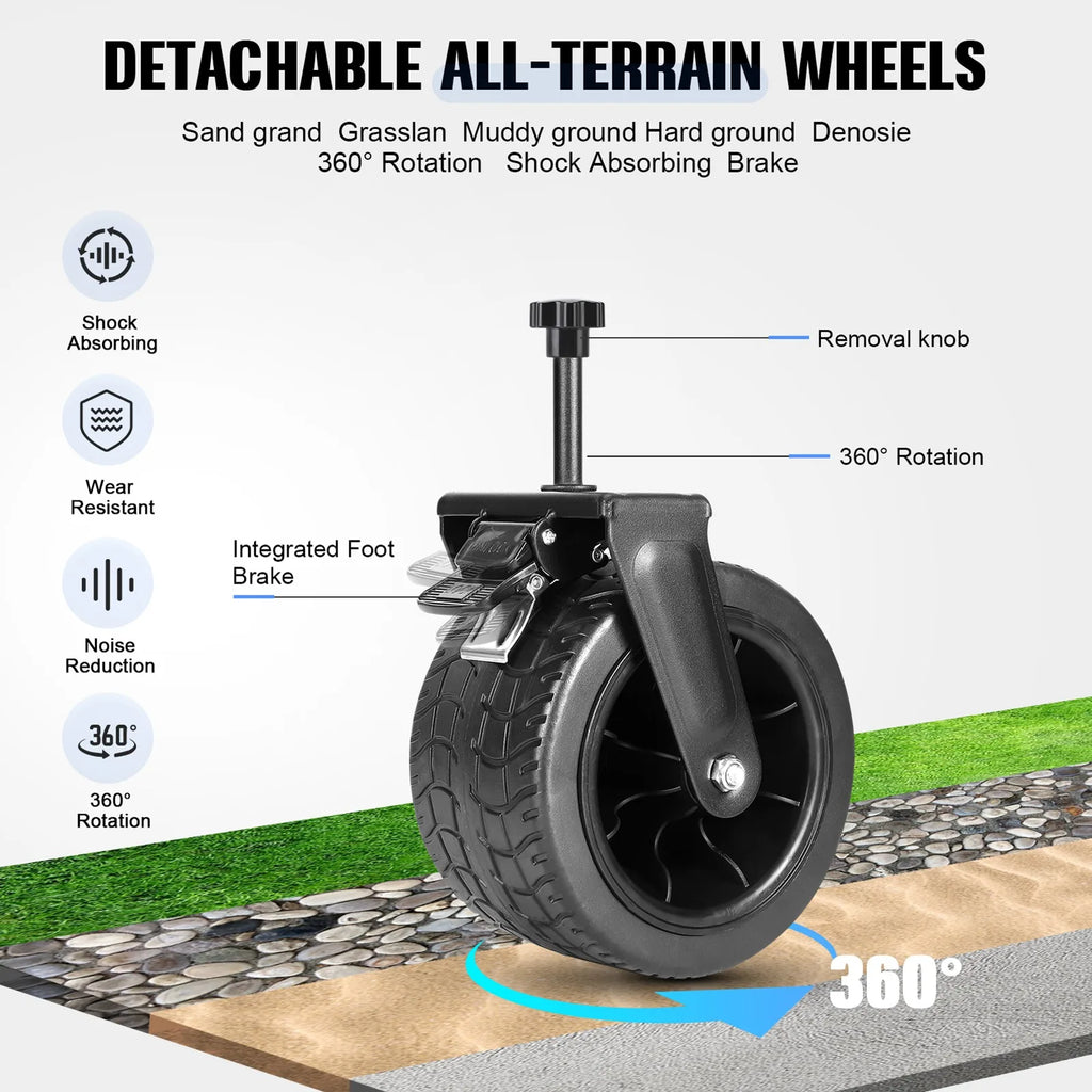 Beach Wagon Foldable All Terrain Cart