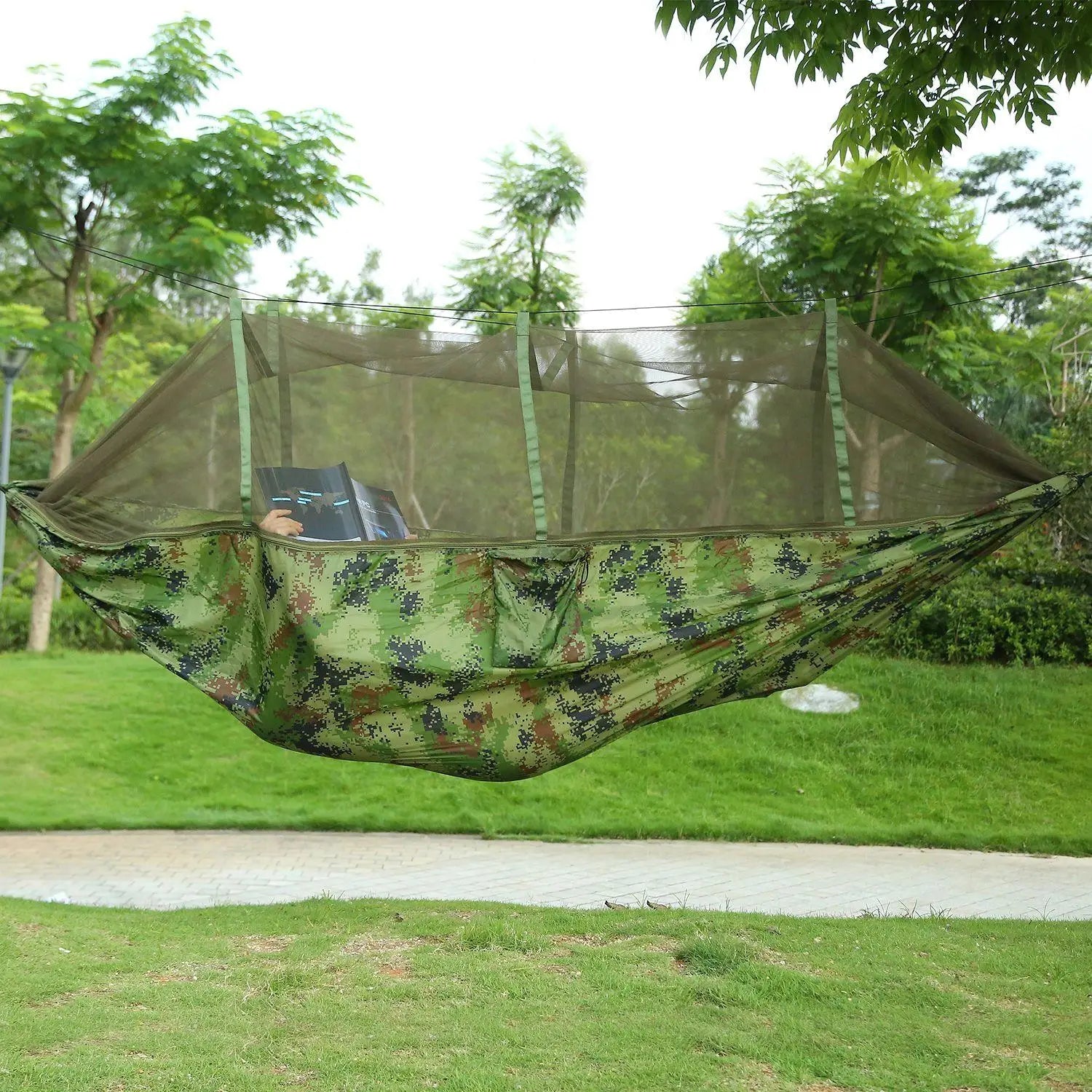 Portable Double Camping Hammock